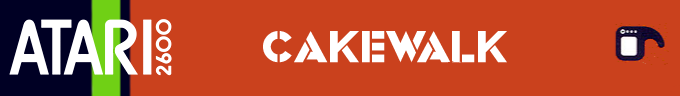 Cakewalk logo for Atari 2600